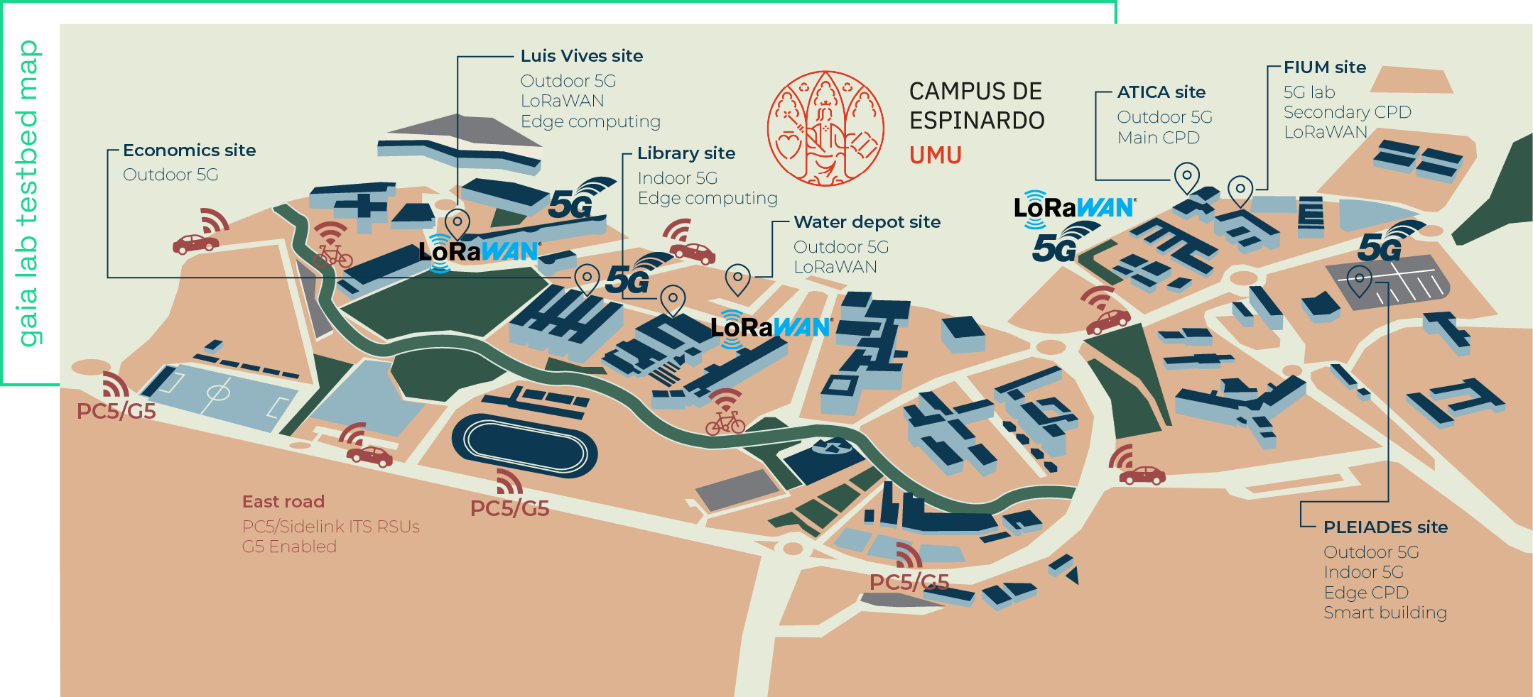 Espinardo Map - infraestructura multiacceso